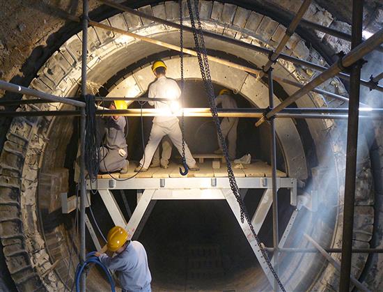 Ceramic fiber insulation application