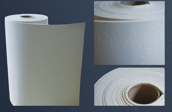 Ceramic fiber paper