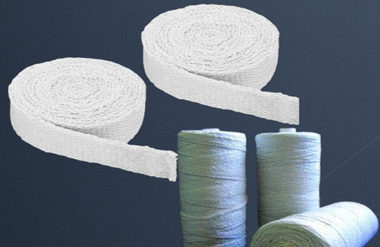 Ceramic fiber textiles